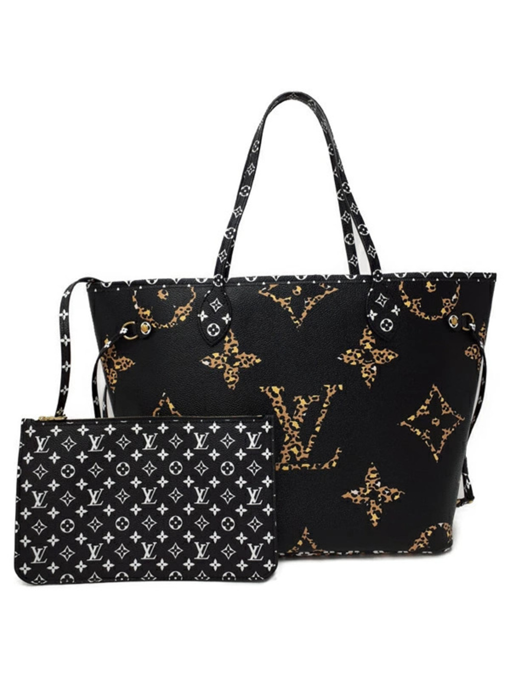 Louis Vuitton Monogram Jungle Neverfull Tote Bag